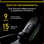 Фитнес-браслет Xiaomi Mi Band 7, черный