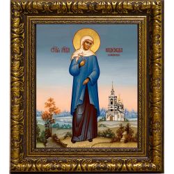 Надежда Семенова святая исповедница. Икона на холсте.