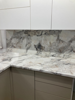 Стеновая панель глянец Мрамор альберика 3 кат 3050*600*4 \4155/1\