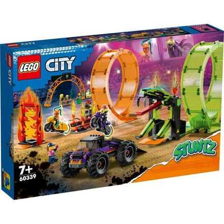 Конструктор LEGO City - Арена для трюков с двумя петлями 60339