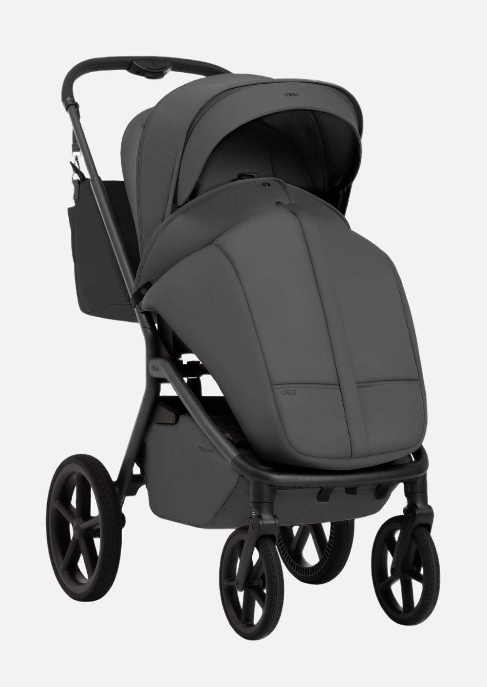 Sweet Baby Коляска 2 в 1 SBL Dark Grey