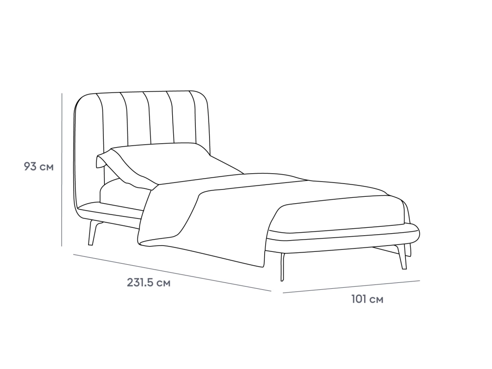 Кровать Amsterdam