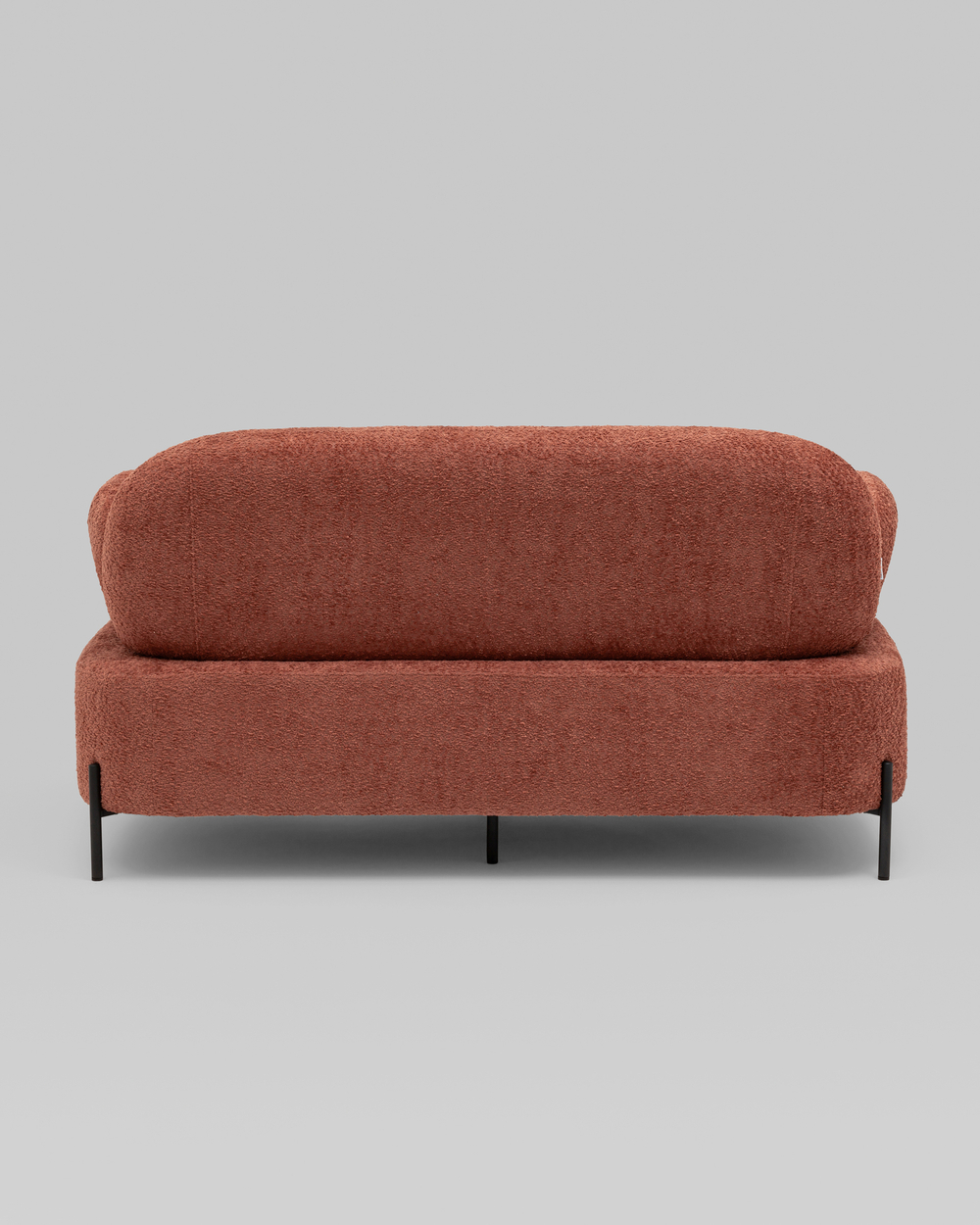 Диван Кэнди ткань букле коралловый