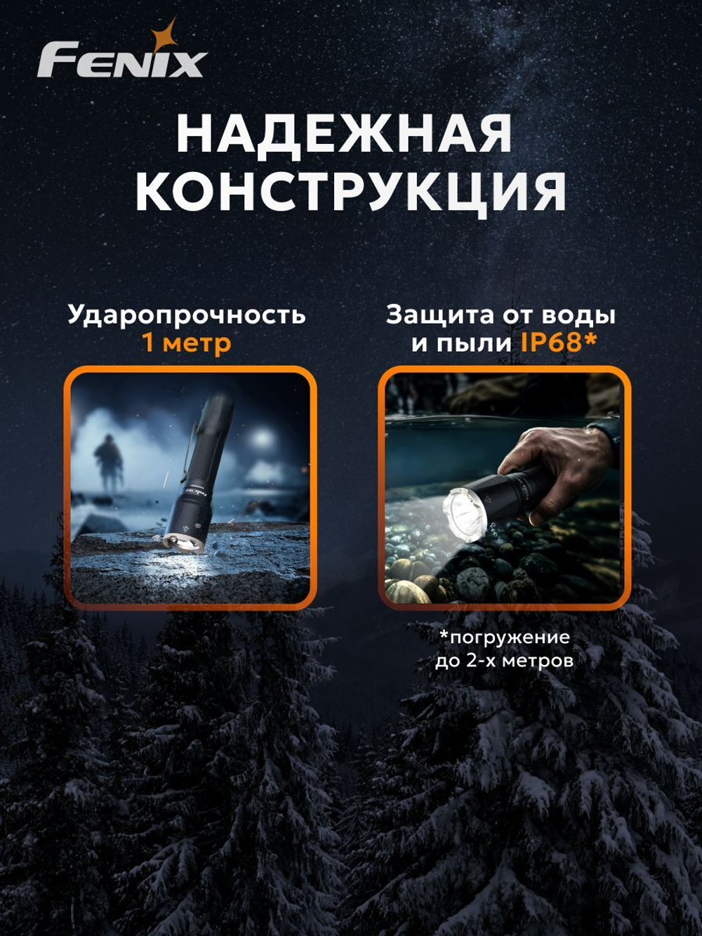 Фонарь Fenix тактический TK30R 500 люмен