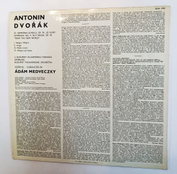 Винтажная виниловая пластинка LP Dvorak Антонин Дворжак, Budapest Philharmonic Orchestra, Adam Medveczky Symphony Симфония No. 9 From The New World Из Нового Света (Венгрия 1976)