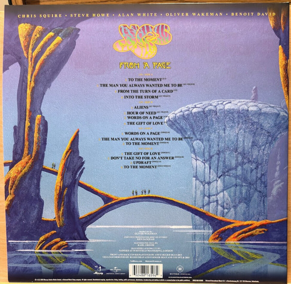 Yes / From A Page (Expanded And Remastered Edition)(Limited Edition)(2LP)