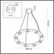 Подвесной светодиодный светильник Odeon Light Hightech Turman 6631/75L