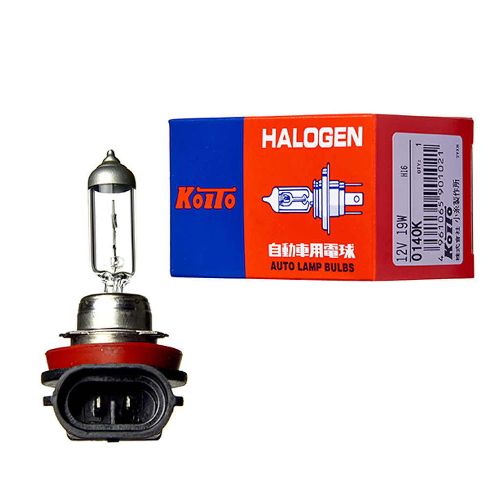 Лампа головного света Koito H16 12V 19W (уп. 1 шт.) 0140K