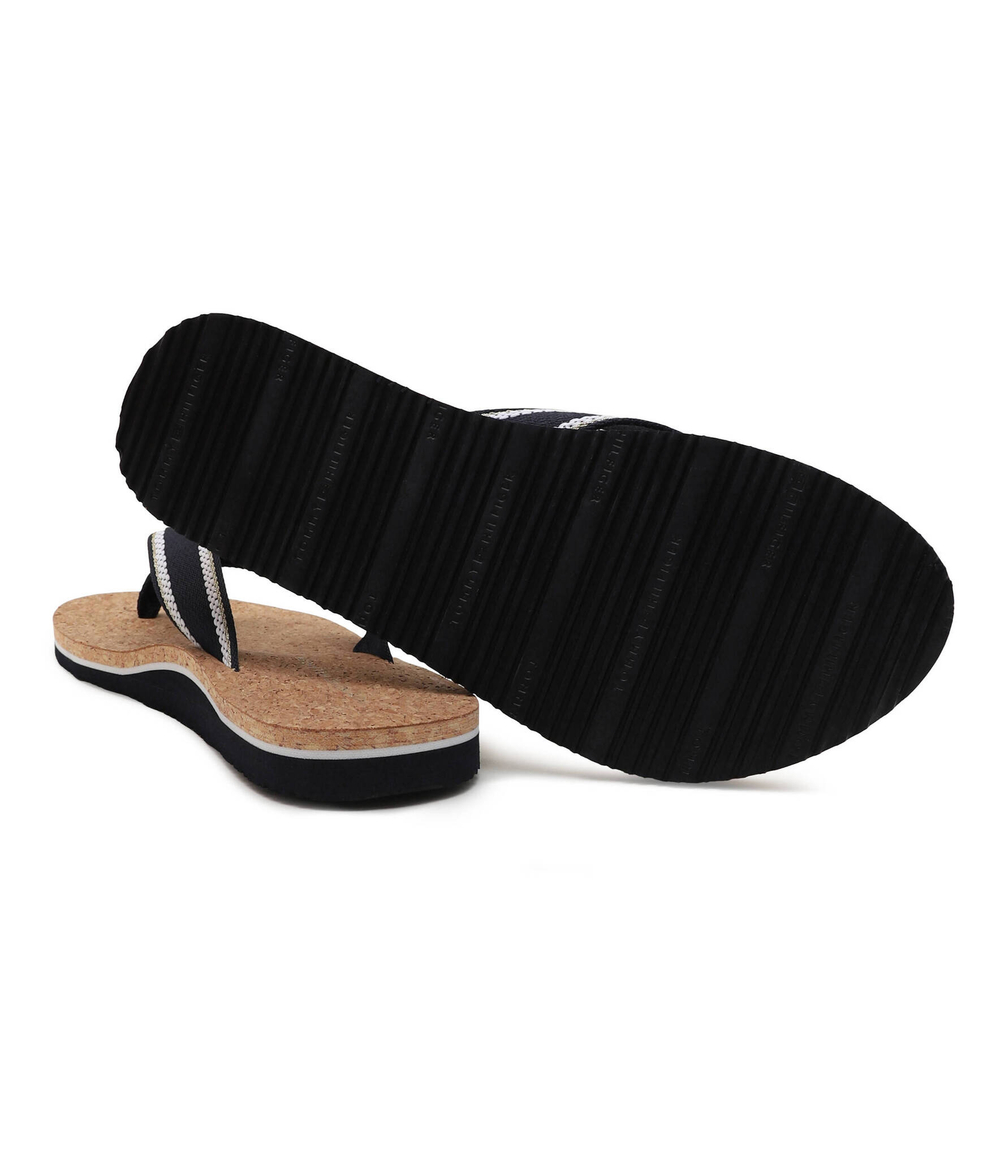 Вьетнамки CORK BEACH Tommy Hilfiger - темно-синий(FW0FW07904)