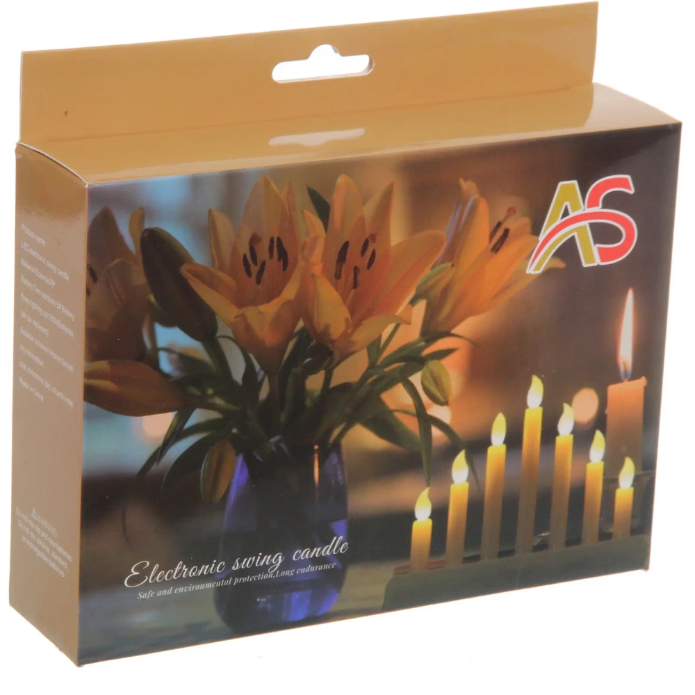 Сувенир с подсветкой «Вечер при свечах» 7,5*13,5см