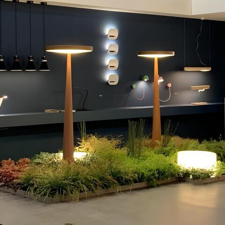 Floor design lamp Equilibre by Prandina