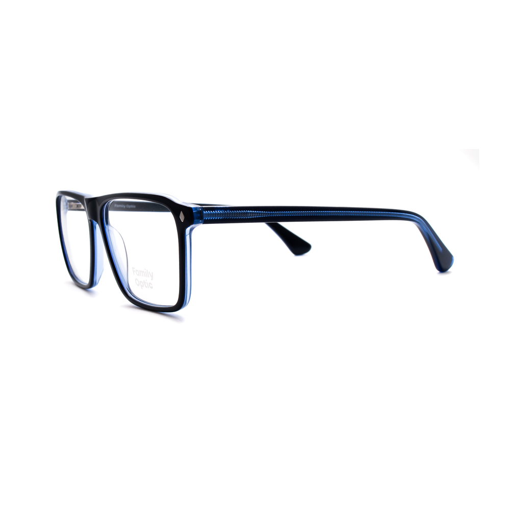 Оправа прямоугольная Family Optic WD2243 C1 черный/синий (Китай)