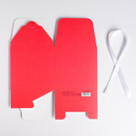 Коробка складная «Красная», 12 × 12 × 12 см