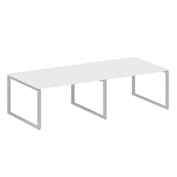 Метал Систем Переговорный стол (2 столешницы) на О-образном м/к БО.ПРГ-2.3