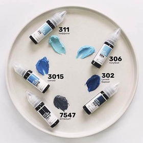 Краситель гелевый Синий бархат (Art Color) 12 мл