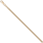 Цепь “Панцирь двойной с алмазной гранью“