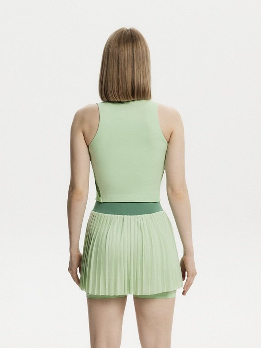 ОДЕЖДА ДЛЯ ТЕННИСА Женская, Топ SEVENSIX  Kris Top - Green Blossom .