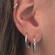 СЕРЬГИ КОЛЬЦА ДЛЯ ПИРСИНГА УШЕЙ ОПТОМ. Сталь 316L.
