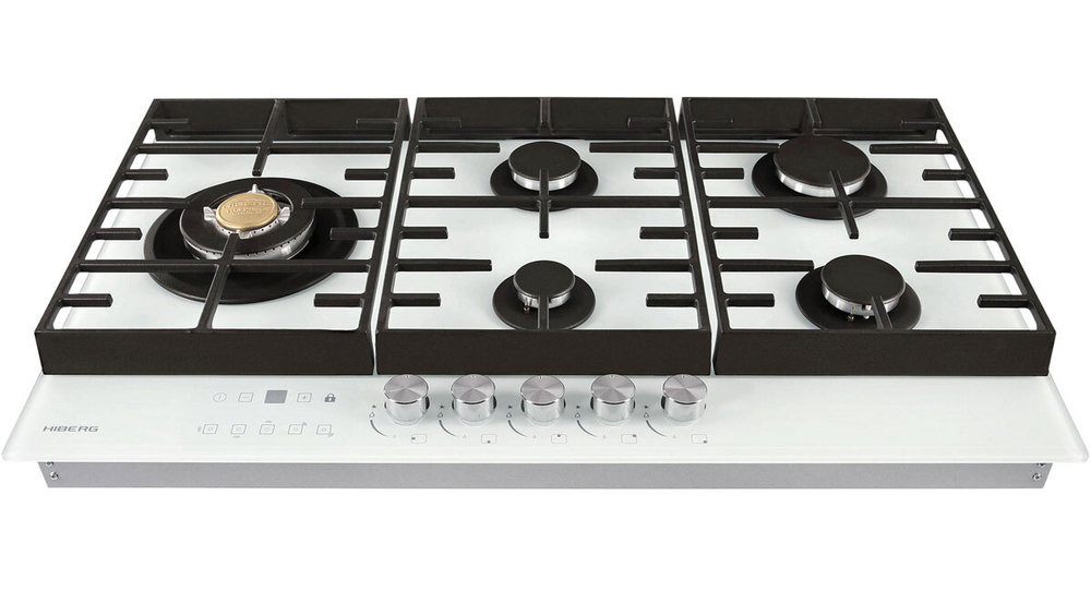 Газовая варочная панель Hiberg VM 9155 W