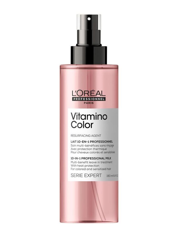 L&#39;Oreal Спрей многофункциональный 10 в 1 для окрашенных волос VITAMINO COLOR 190 мл