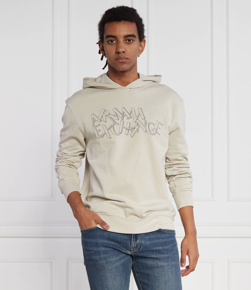 Худи Armani Exchange - бежевый(6RZMBB ZJBWZ)
