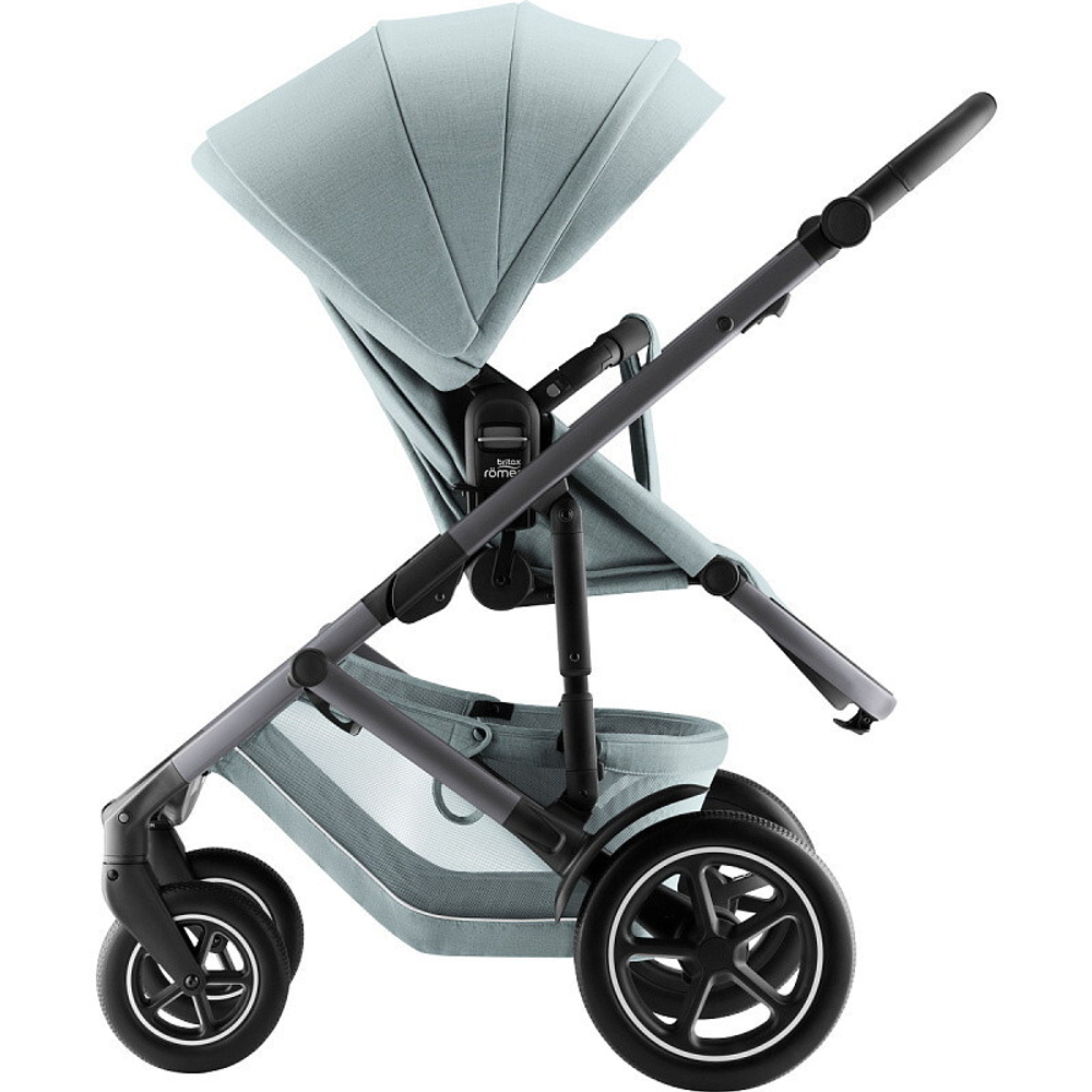 Коляска 3 в 1 Britax Roemer Smile 5Z Style и автокресло Baby-Safe Pro Jade Green Harbor Blue