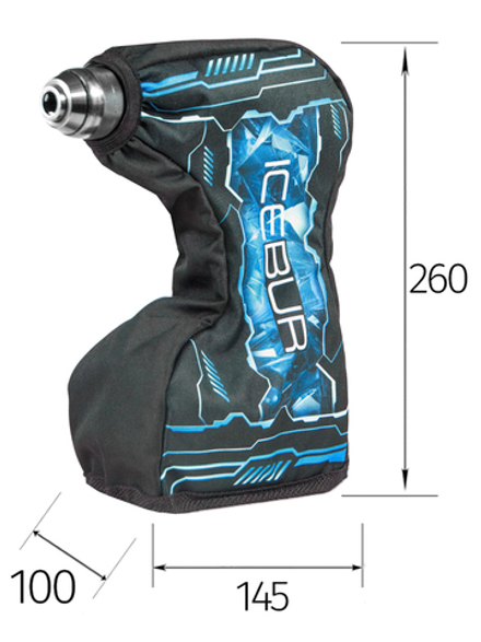 Утепленный чехол на шуруповерт для зимней рыбалки