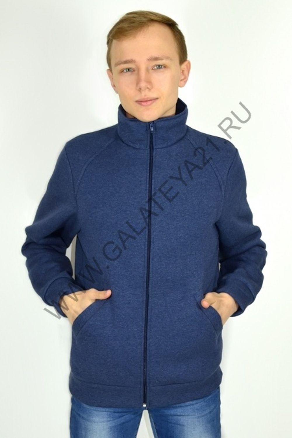 С-1554-1 Толстовка без капюшона / с начёсом