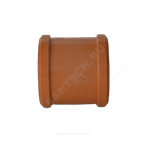 Муфта НПВХ ремонтная коричневая Дн 110 б/нап в/к Хемкор 2491099