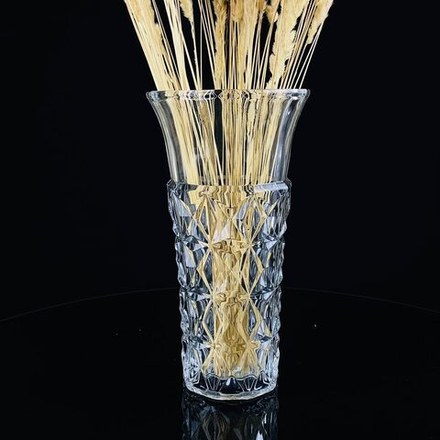 Lenardi 200-100 Декоративная ваза для цветов 28см в под.уп.(х6)Стекло
