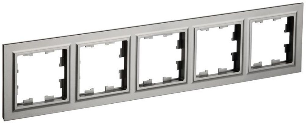 Рамка 5-м BRITE РУ-5-БрС сталь IEK BR-M52-K46 Рамка 5-м BRITE РУ-5-БрС сталь IEK BR-M52-K46