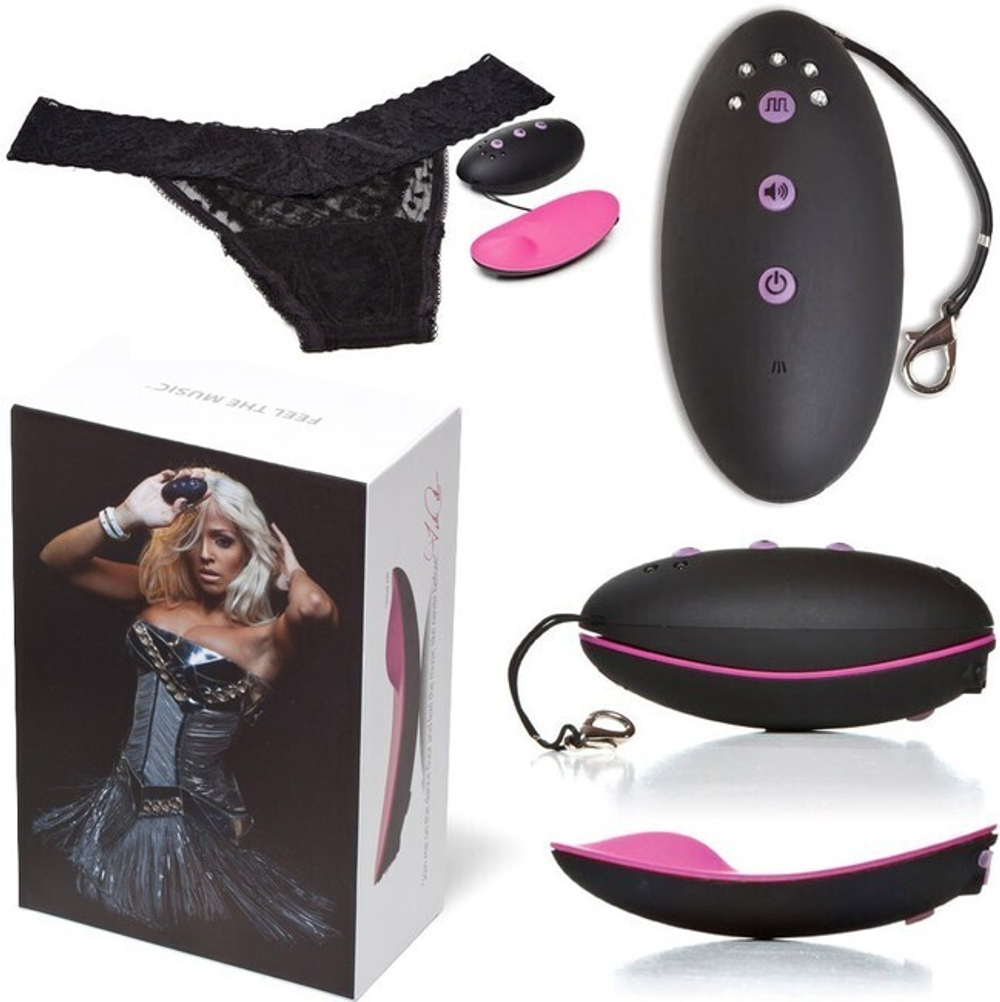 Вибромассажер с дистанционным управлением Club Vibe 2.OH OhMiBod (9,8 см , фуксия с черным) (Цвет: фуксия с черным)