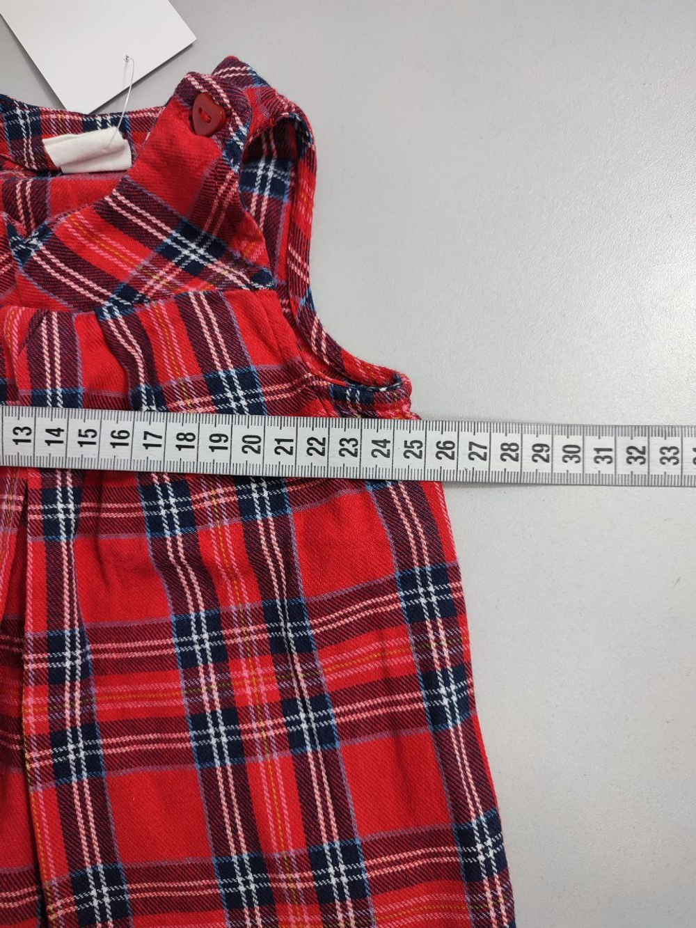 Платье H&M в клетку на 2/4 месяца