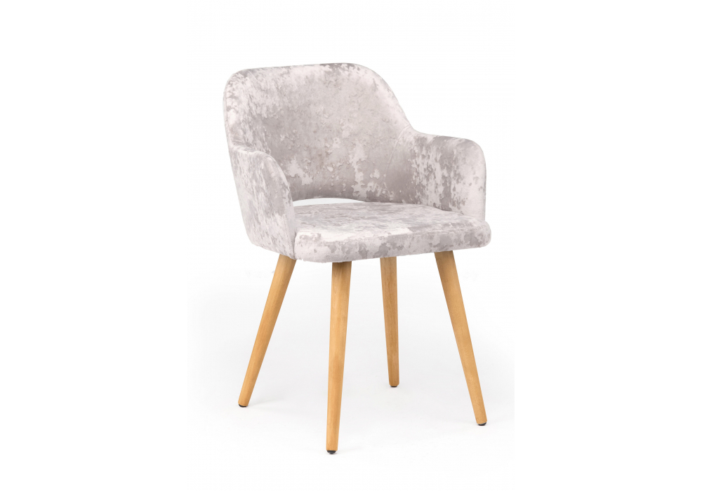 Стул деревянный Woodville Эолин латте (simple 008), светлое дерево, ножки натуральные