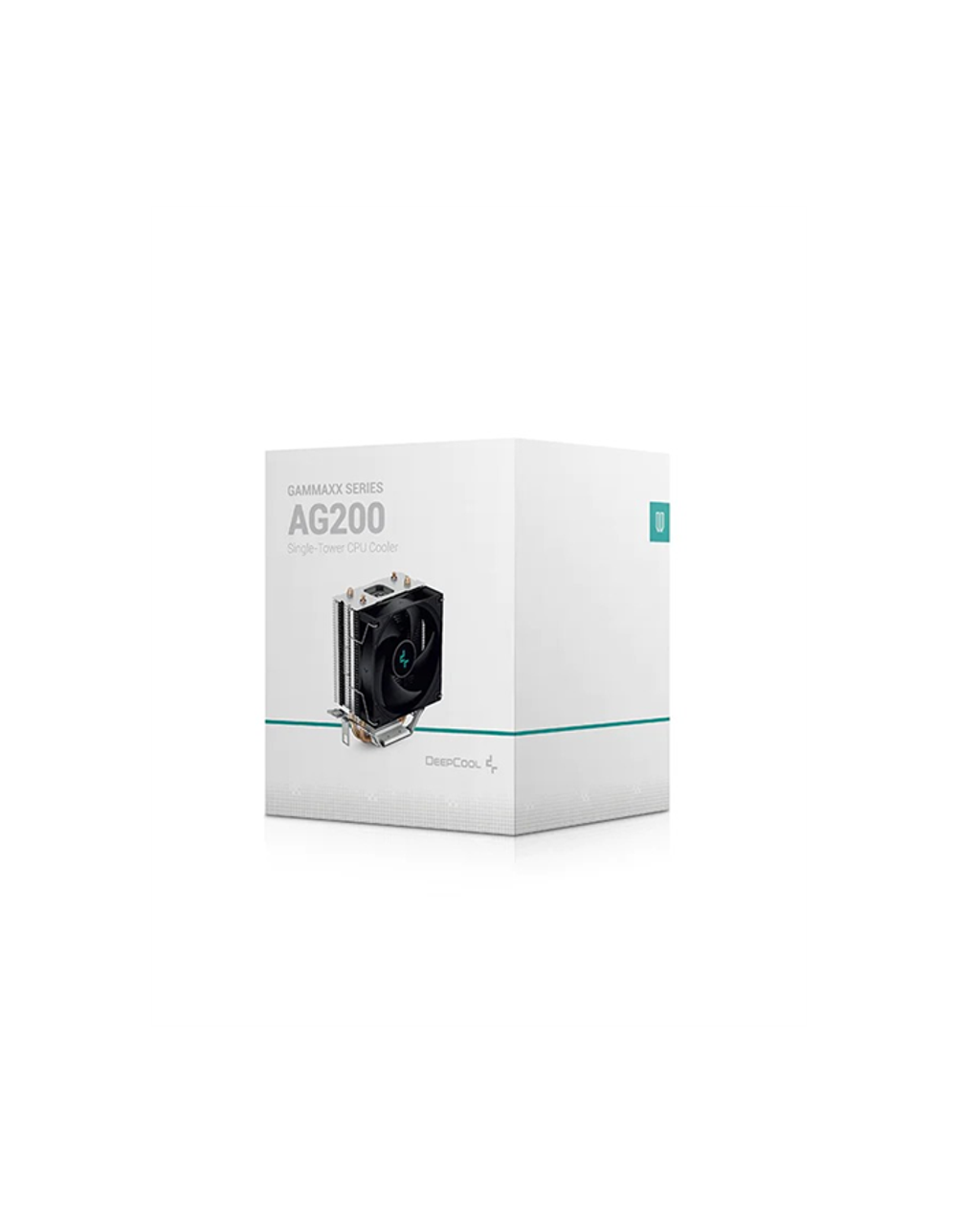 DEEPCOOL AG200 LGA1700/1200/115X/AM5/AM4 (36шт/кор, TDP 100W, PWM, Fan 92mm, 2 тепл.трубки прямого контакта) RET
