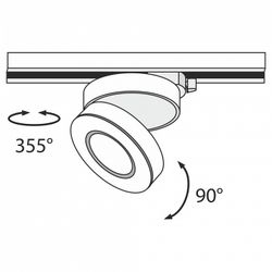 Накладной светильник Maytoni Track TR006-1-12W3K-W