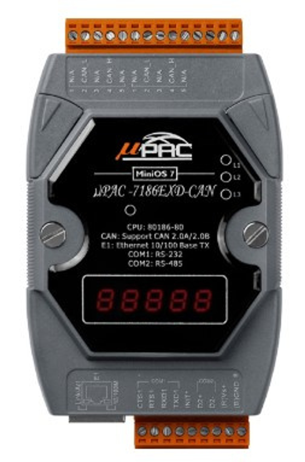 Коммутатор ICP DAS uPAC-7186EXD-CAN-G CR