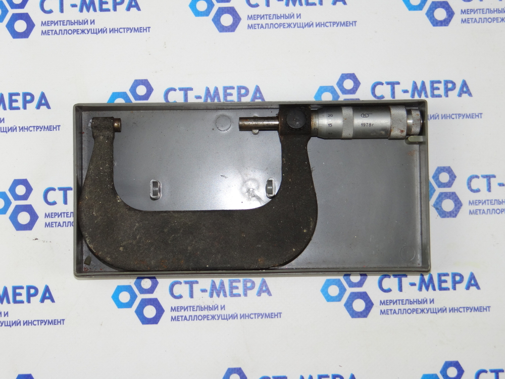 Микрометр МК-100 (75-100мм.) Ц/д 0.01мм. СССР Уценка
