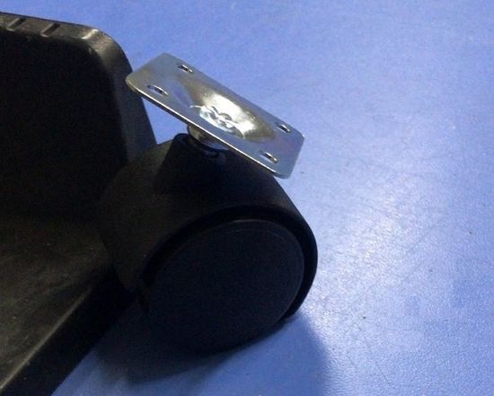 Опора колесная поворотная D40