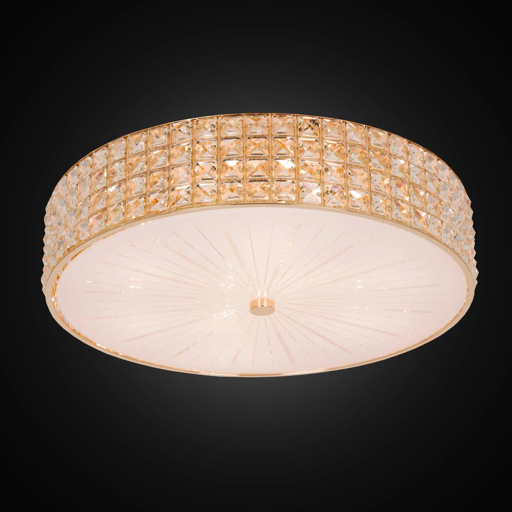 Citilux Портал CL324182 Люстра хрустальная Золото