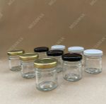 Баночка стеклянная с крышкой 40 мл.