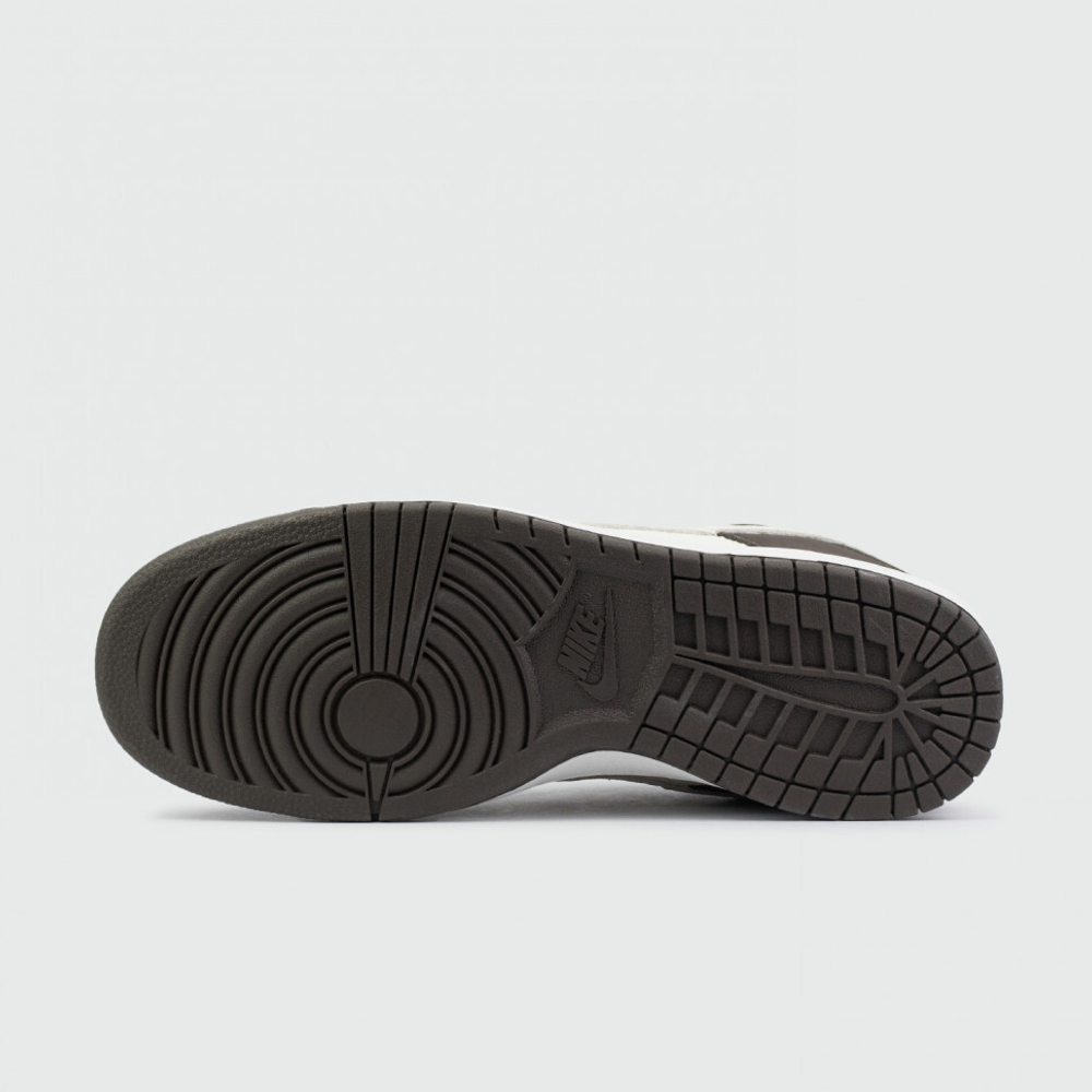 кроссовки Nike Dunk Low Brown / White SteamBoy