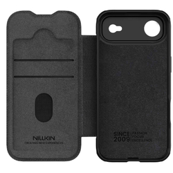 Кожаный чехол книжка для iPhone Air, серия Qin Pro Leather с сдвижной шторкой от Nillkin