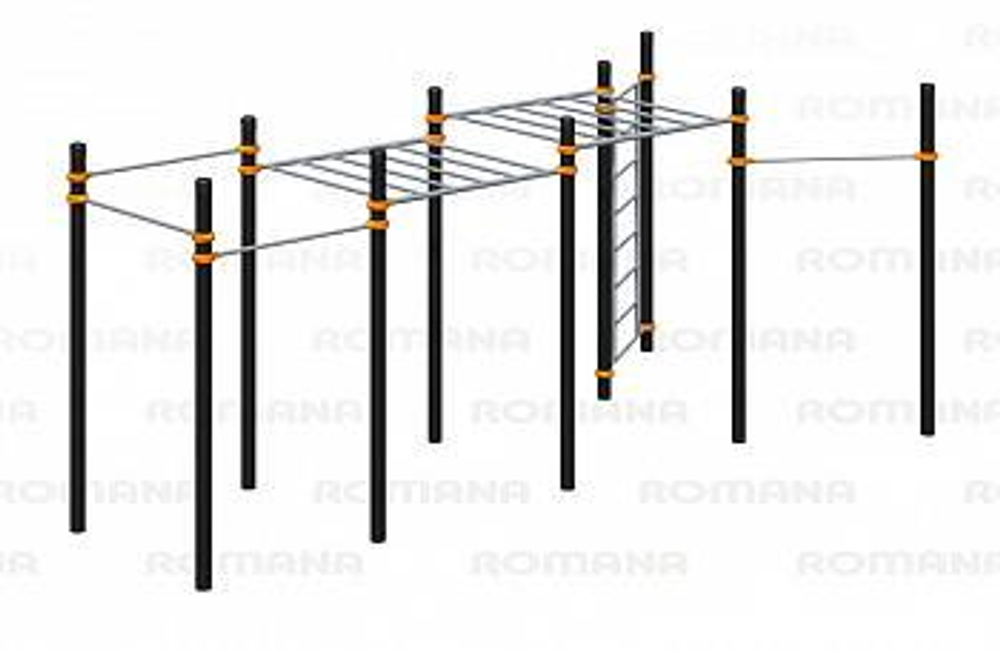 Спортивный комплекс Romana 501.54.01 для уличной площадки