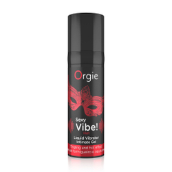 Гель Orgie Sexy Vibe Hot с разогревающим и вибрирующим эффектом, 15 мл