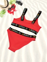 купальник раздельный спортивный с топом парео