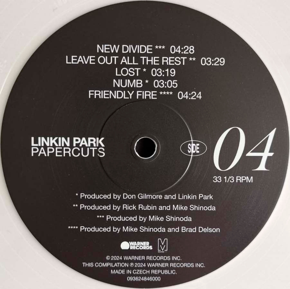 Linkin Park / Papercuts — Singles Collection 2000-2023 (Coloured Vinyl)(2LP)