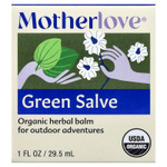 Motherlove, зеленая мазь, 29,5 мл (1 жидк. унция)
