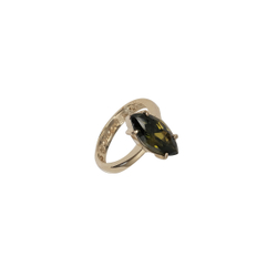 "Дассия" кольцо в золотом покрытии из коллекции "Циркония" от Jenavi