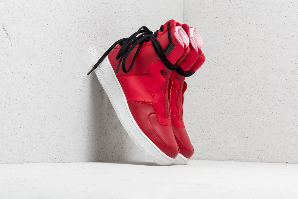 Полусапоги Nike AF1 Rebel, красн.